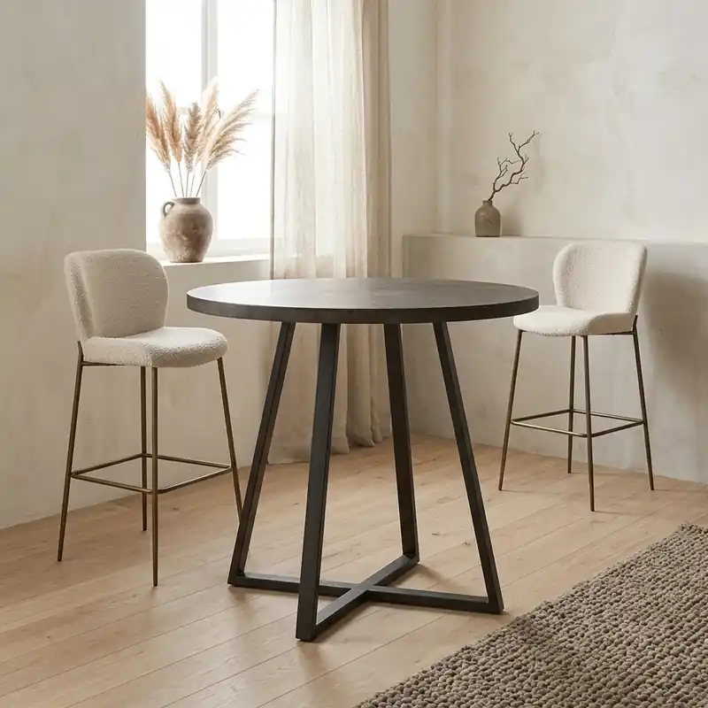 Bestseller Bartafel Scala bruin rond 100 cm