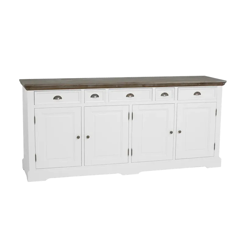 Aanbieding Dressoir Fleur wit 200 cm