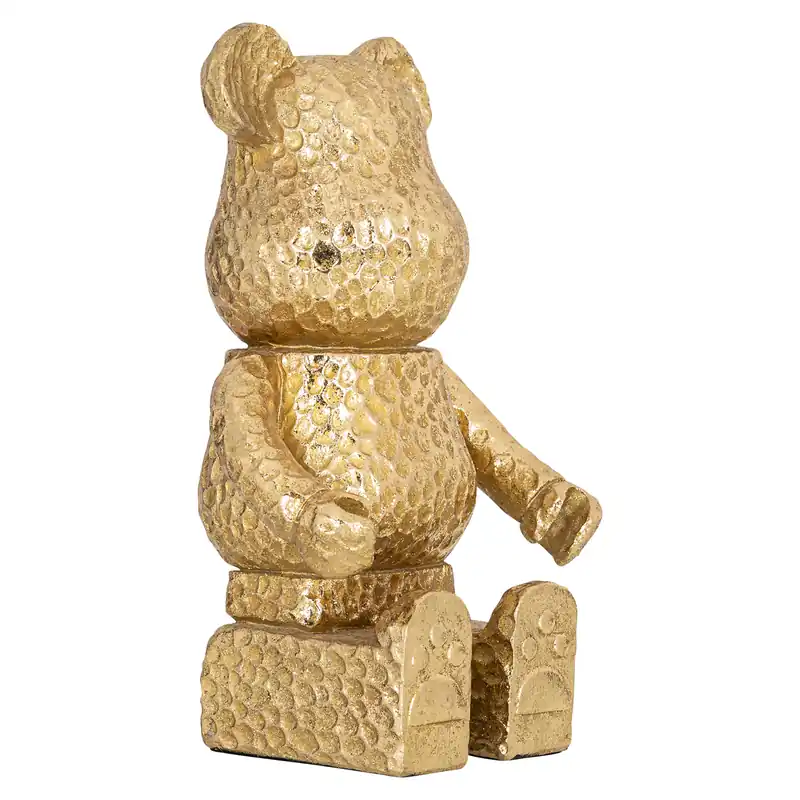 Beperkt Aanbod Decoratief object Bear gold sitting