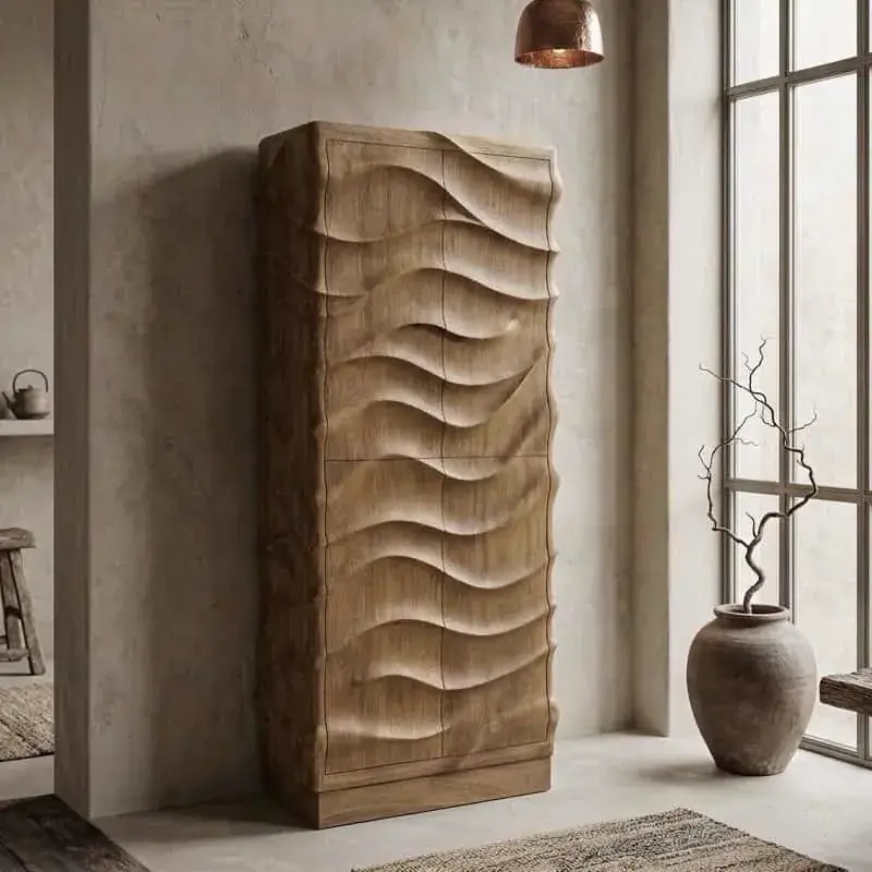 Beperkte Voorraad Wandkast Nyawa teak