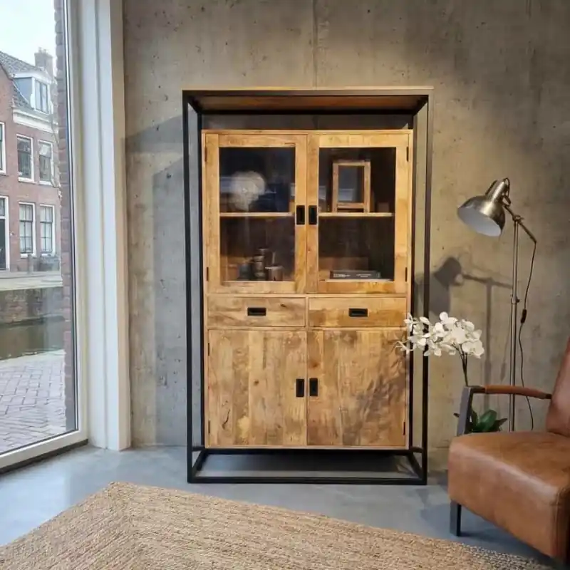 Vitrinekast Len Mangohout Meest Verkocht