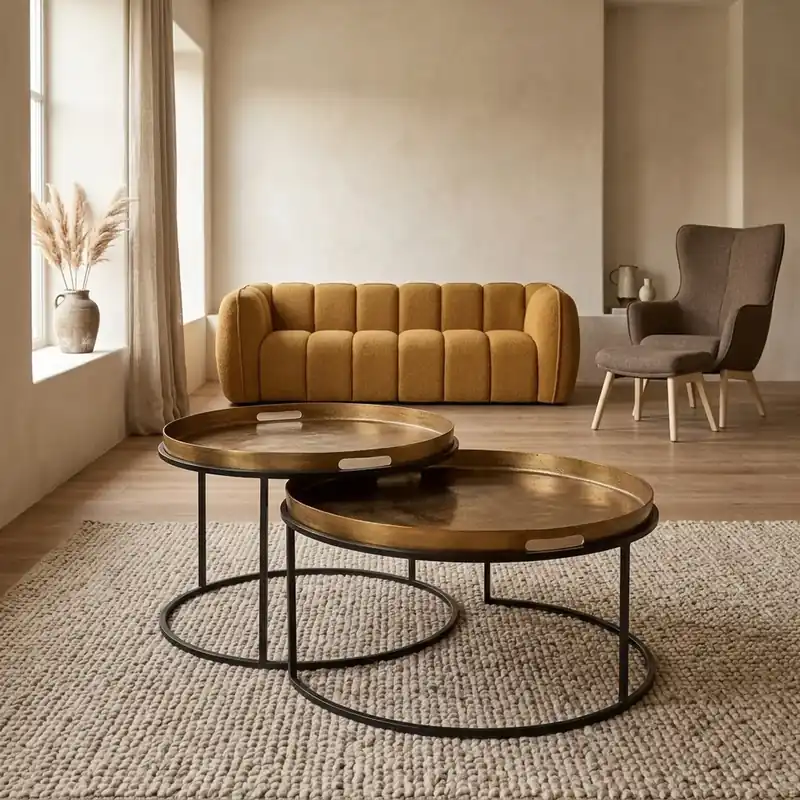 Alleen Vandaag Salontafel Puck 78 cm Set van 2
