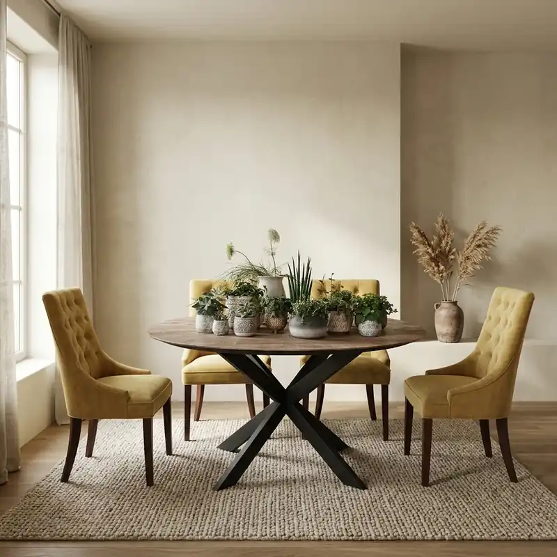 Actieprijs Eettafel Shape rond