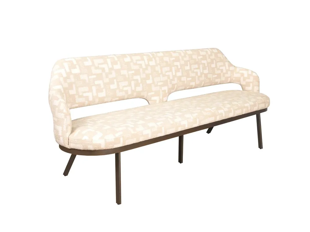 Eetkamerbank Firenze 220 cm Beige Must-Have