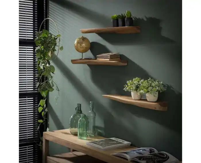 Betaalbaar Wandschap set Timber 60 cm