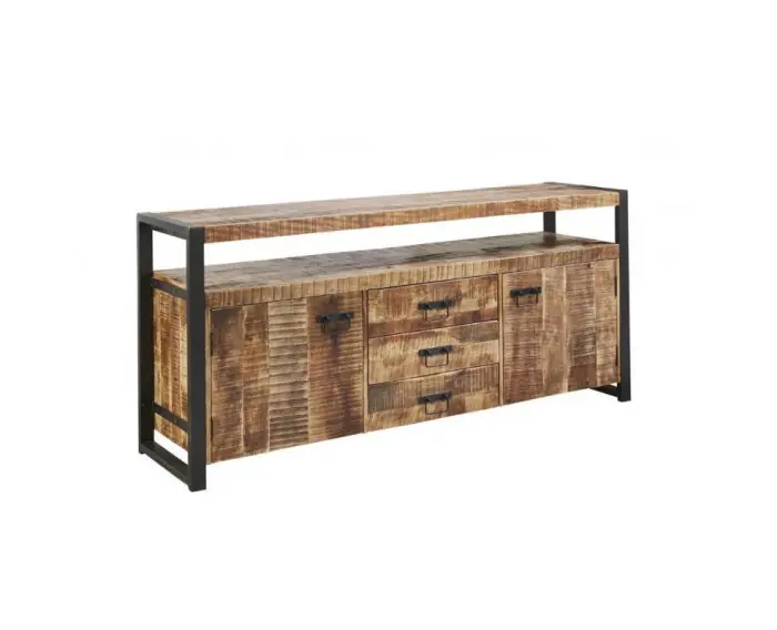 Must-Have Dressoir SOHOTO Mango Metaal 215x45x85 cm