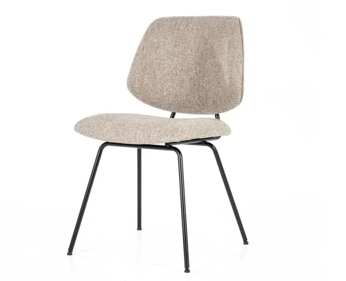 Tijdelijk Beschikbaar Eetkamerstoel Lynn Eleonora Beige