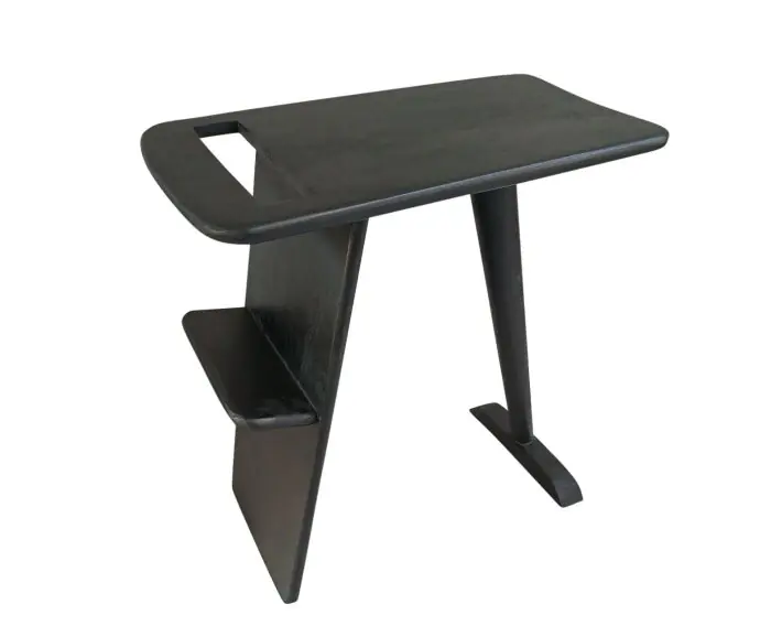 Magazine Bijzettafel Zwart Mangohout Moods Collection Beste Prijs