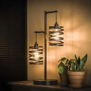 Weekendaanbieding Tafellamp Spindle 2 lampen Ray