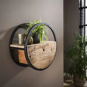 Wandschap Met Lade 50 cm - Robuust hardhout Beste Prijs