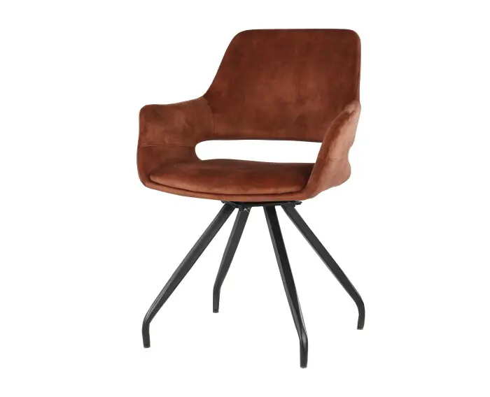 Goedkoop Eetkamerstoel Capp - Rust Livingfurn