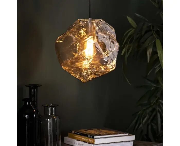 Hanglamp Rocky Chromed - Glas Merkproduct