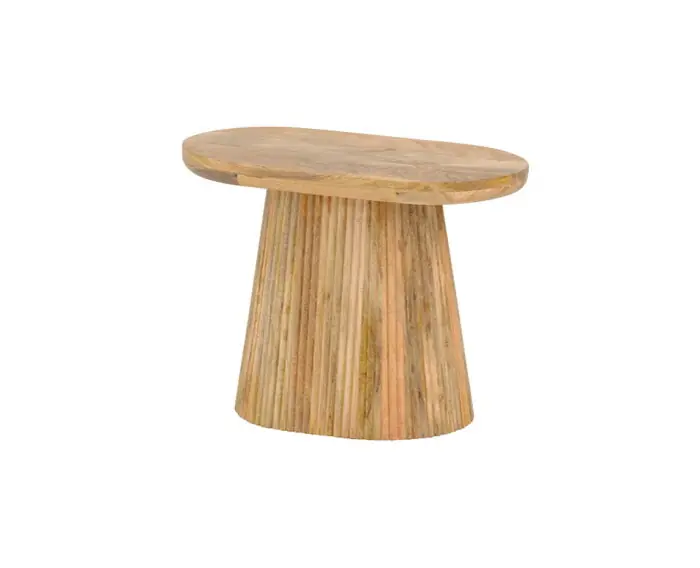 Salontafel Lund 60 cm ovaal mangohout Laatste Kans