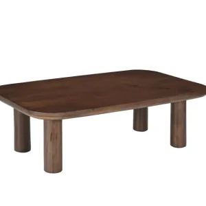 Betaalbaar Salontafel Badou 120 cm - Bruin Livingfurn