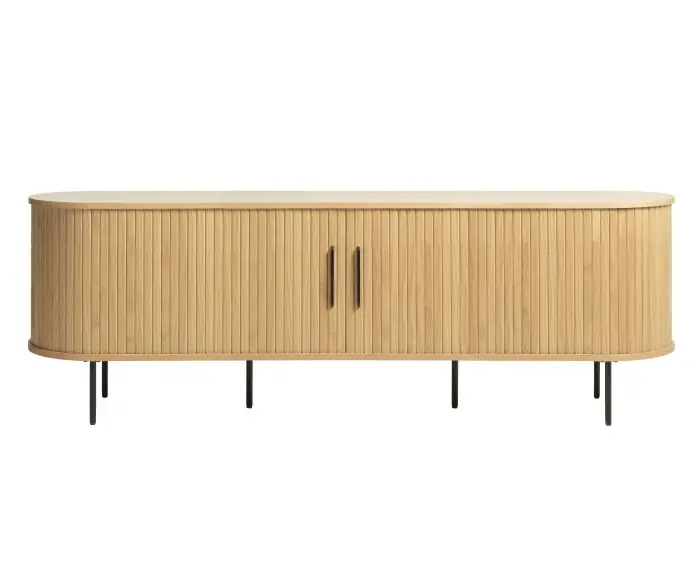 Alleen Vandaag TV-meubel Nola eikenhout 180 cm - Naturel