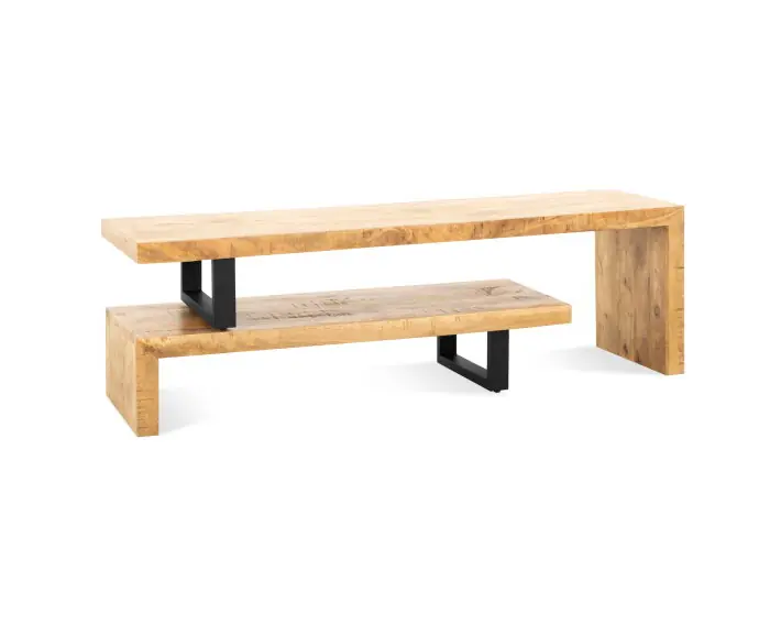 Voordeelprijs Tv-meubel Kelly mangohout 140-210 cm