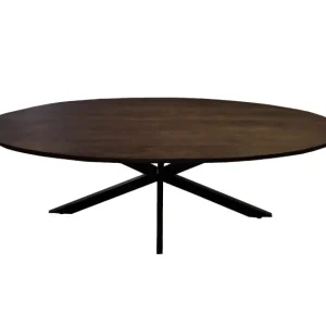 Alleen Vandaag Eettafel Jesper Ovaal 210 cm - Bruin