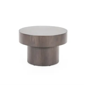 Actieprijs Bijzettafel Bobbie 45x45cm - bruin Eleonora