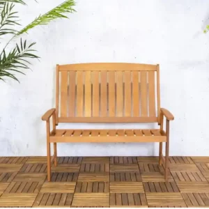Aanbieding Tuinbank California 120 cm Meranti