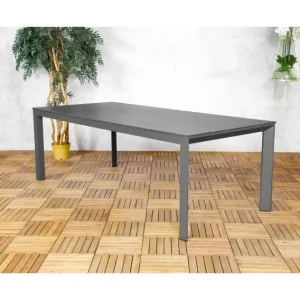 Tuintafel Bianca rechthoekig HPL 220x100 cm Lage Kosten