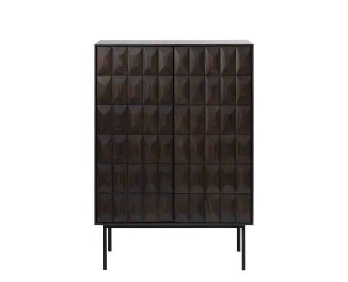 Drankkast Latina eiken 90 cm breed - Espresso Koopje