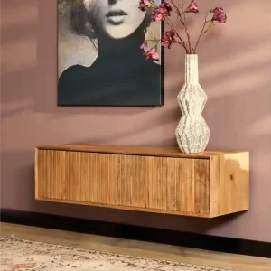 Zwevend tv meubel Madison Naturel 120 cm Betaalbaar