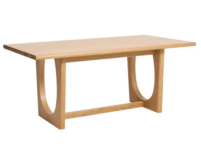 Dagaanbieding Eettafel Flow eikenhout 95x180 CM - Naturel