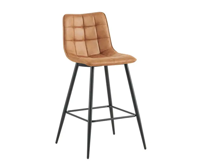Lage Kosten Barstoel Lucille Cognac