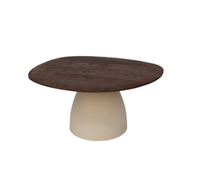Actieprijs Salontafel Brix Marron organisch 86 cm
