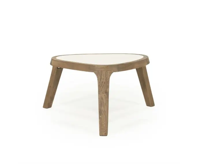 Salontafel Fred 51x60cm - bruin Eleonora Premium