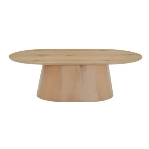 Aanbieding Salontafel Novero ovaal eiken 120x70 cm - Naturel