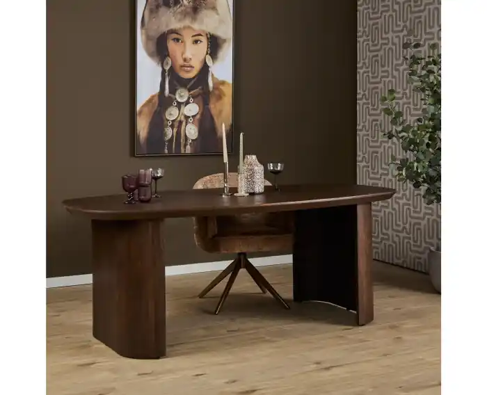 Eettafel Maré Brown 200 cm Express Levering