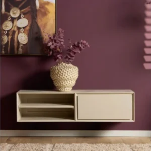 Zwevend tv meubel Ambiance Sand 120 cm Weekendaanbieding