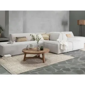 Speciale Aanbieding DTP Home Classic salontafel Monastery Rond teakhout - 35xØ90 cm