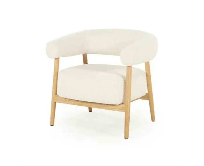 Fauteuil Mysa - beige BY-BOO Speciale Aanbieding