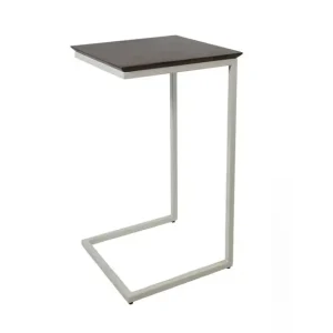 Alleen Vandaag laptoptafel Puerto Rico vierkant mangohout - 40x35x58 cm - walnoot