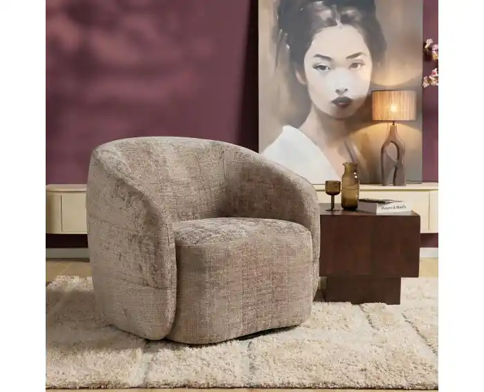 Beperkte Voorraad Fauteuil Yara Clay