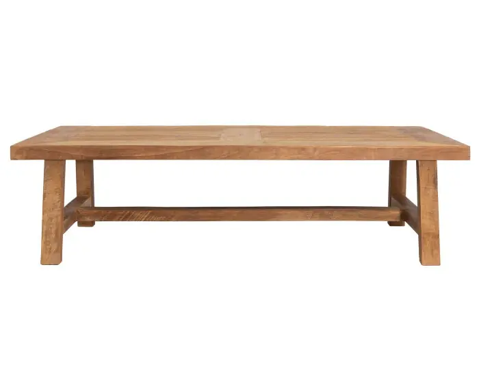 Beperkt Aanbod DTP Home Classic salontafel Monastery Rechthoekig teakhout - 35x130x70 cm