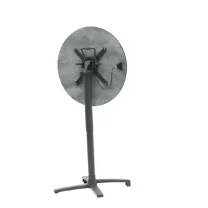 Beste Prijs Lima HPL bistro lift table Ø70cm grey