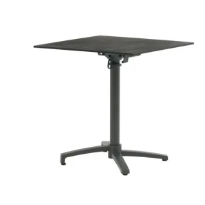 Weekendaanbieding Julia HPL bistro table 70x70cm anthracite