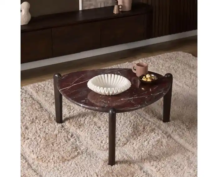 Salontafel Alva Marmer 85 cm Express Levering